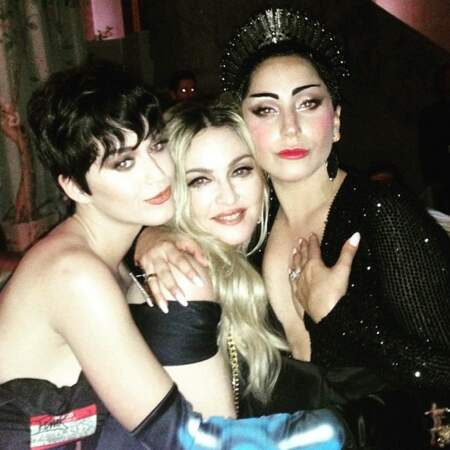 Katy Perry, Madonna et Lady Gaga