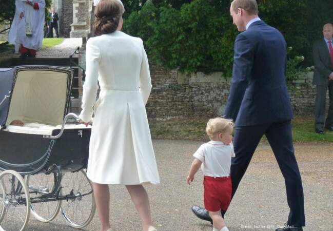Belle complicité entre le duc de Cambridge et son fils