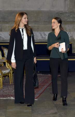 La princesse Madeleine en Zara et la princesse Sofia en COS