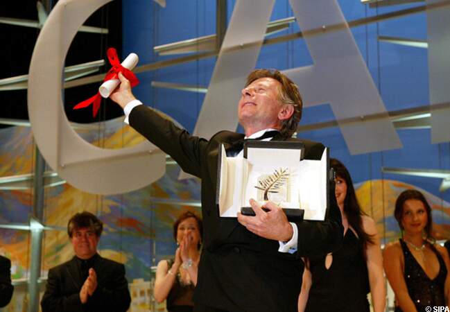 Roman Polanski, palme d'or en 2002 avec Le pianiste