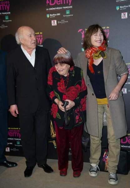 Michel Piccoli, Agnès Varda et Jane Birkin