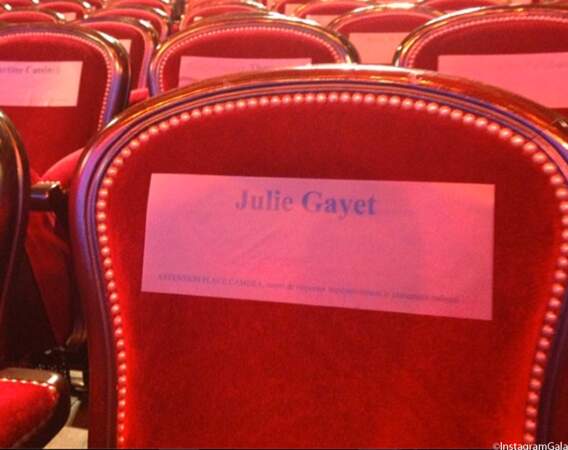 Julie Gayet était très attendue