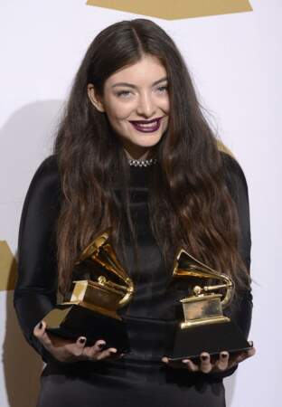 Make-up dark lors des Grammy Awards