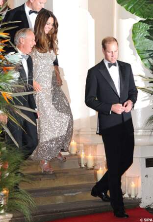 Le prince William et la princesse Kate étaient contents de pouvoir faire quelques mondanités