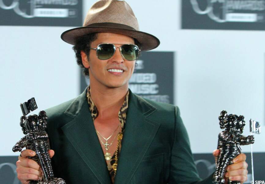 Bruno Mars doublement récompensé