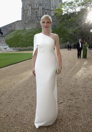 Cate Blanchett virginale en Ralph Lauren