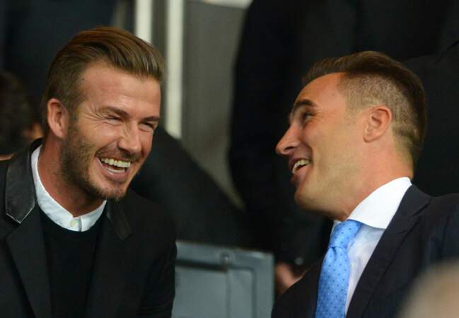 David Beckham et Fabio Cannavaro