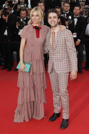 Sienna Miller, en Gucci et bijoux Boucheron et Xavier Dolan