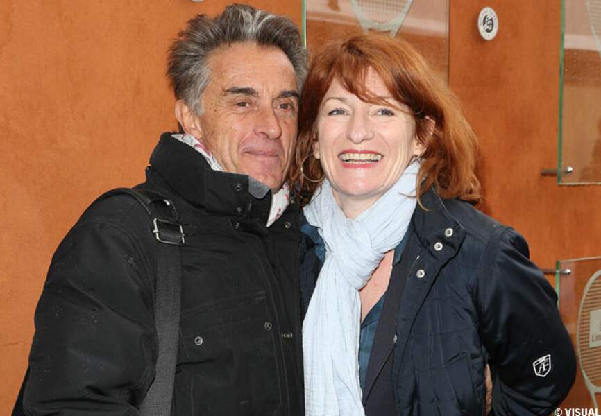 Gérard Holtz et sa femme Muriel