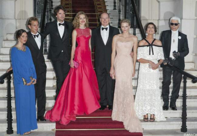 La famille de Monaco est venue soutenir la cause de Natalia Vodianova
