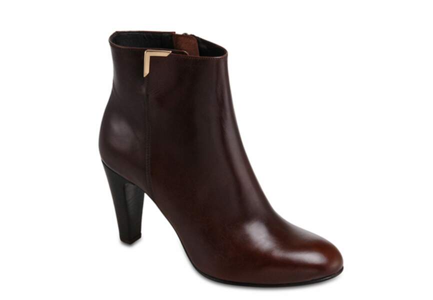 Jonak – Boots zippées en cuir – 129€