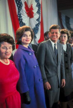 1960, Jackie Kennedy est enceinte de 8 mois aux lendemains des élections présidentielles