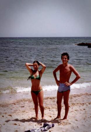 Eté 1982, à Majorque: Giovanna et Manuel sur la plage