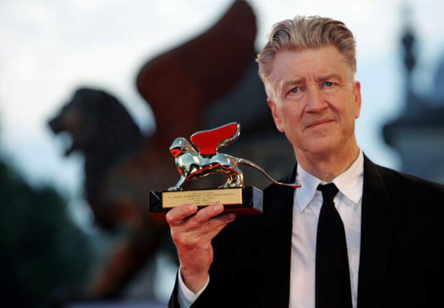 Lors de la 63ème cérémonie de la Mostra de Venise. David Lynch reçoit un Lion d'or pour l'ensemble de sa carrière