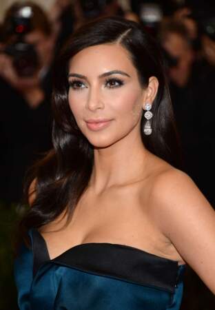 Le brushing hollywoodien de Kim Kardashian