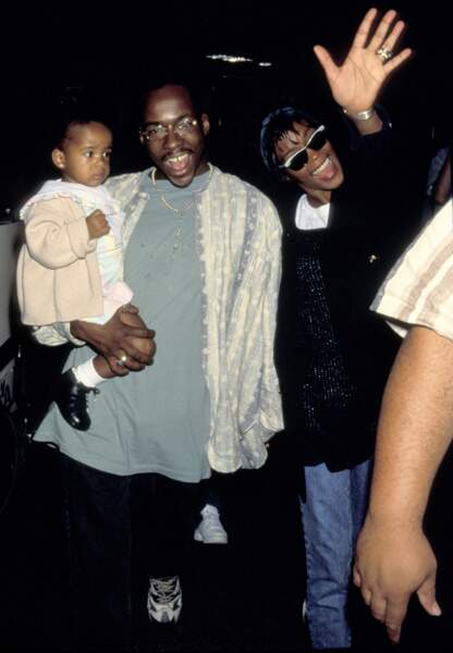 Le 18 juin 1995 avec ses parents