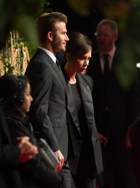 David et Victoria Beckham main dans la main aux British Fashion Awards