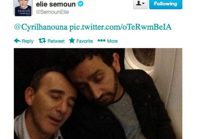 Dur le réveil pour Elie Semoun et Cyril Hanouna 