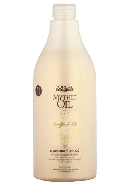 L'Oréal Professionnel, shampoing Mythic Oil Souffle d'or, 16€