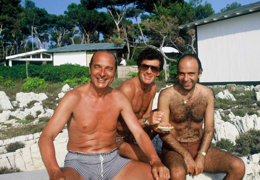 En 1987, Jacques Chirac passe des vacances détente au Cap Ferrat