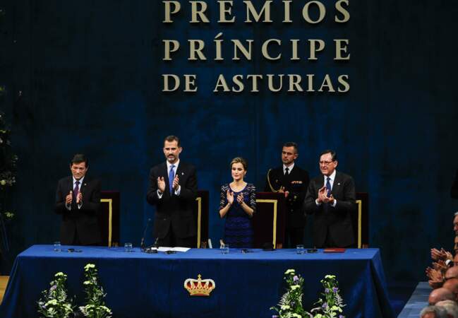 Vendredi, Letizia et Felipe IV ont remis les Médailles des Asturies 2014
