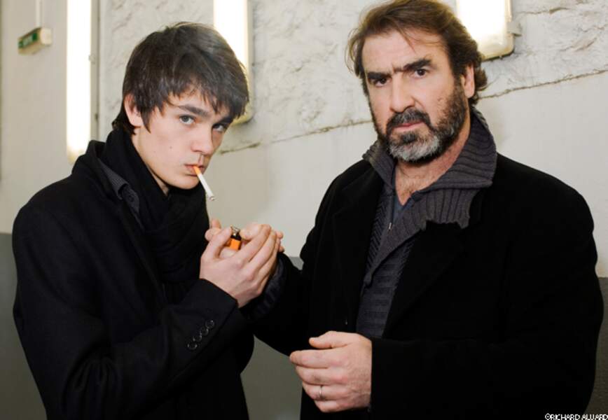 Eric Cantona et Alain-Fabien Delon