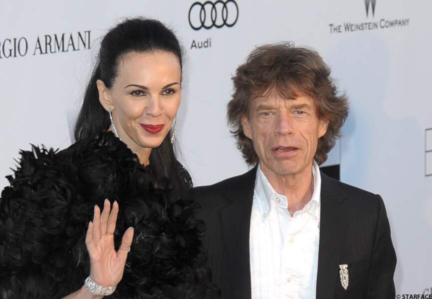 Mick Jagger et L'Wren Scott