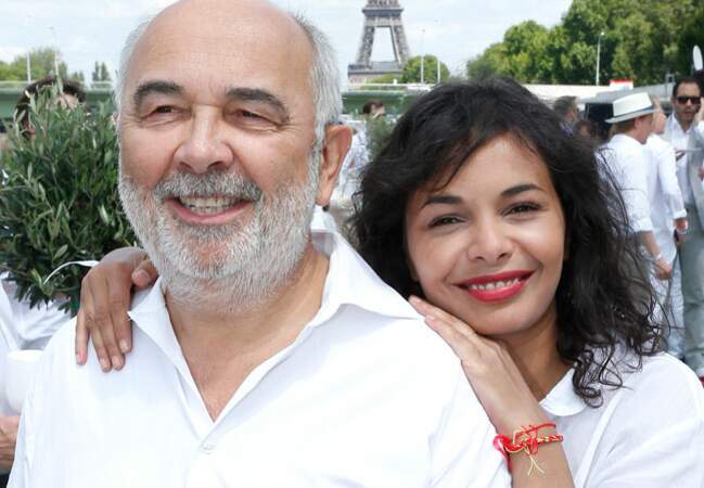 Gérard Jugnot et sa femme Saida Jawad 