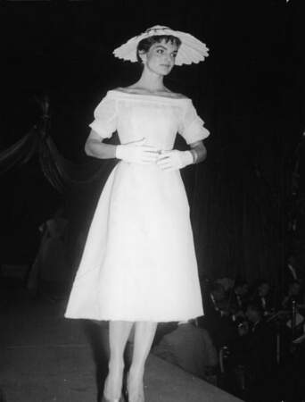 Jackie Kennedy, lorsqu'elle était mannequin en 1954