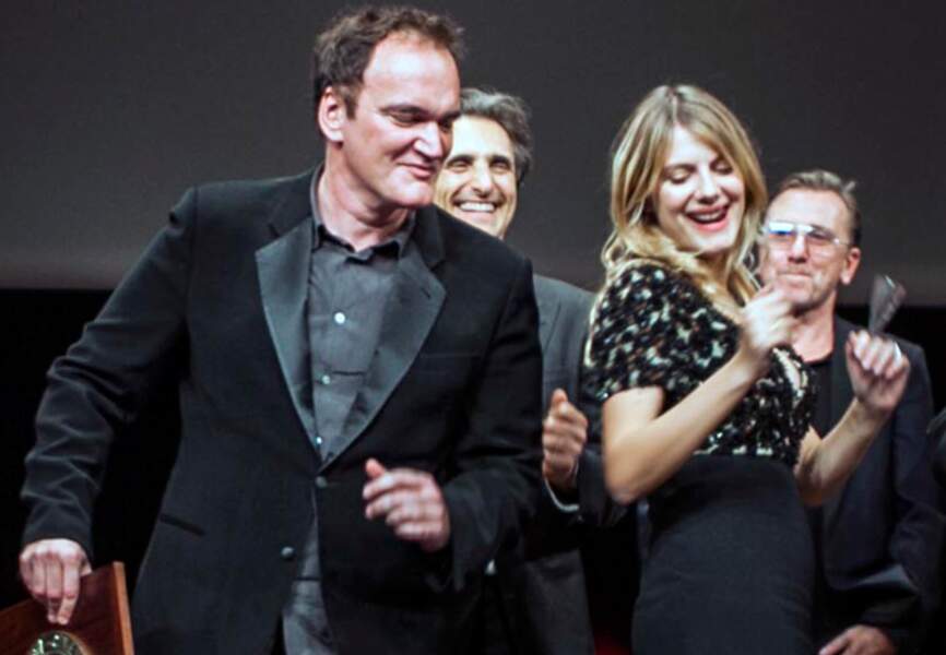Quentin Tarantino et Melanie Laurent