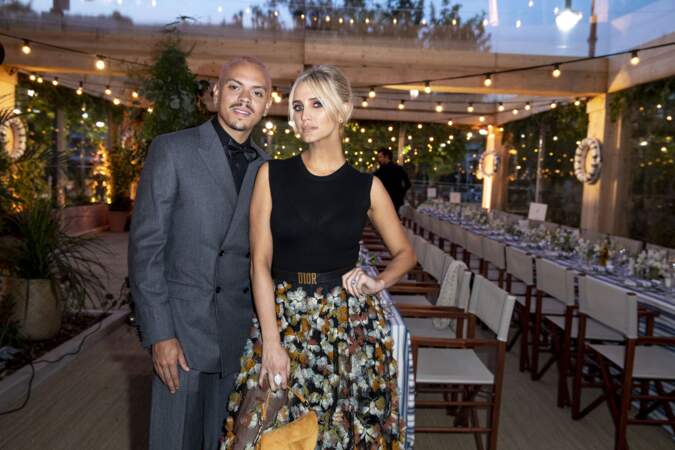 Ashlee Simpson et son mari Evan Ross à la soirée "Dior Vogue" à Cannes, le 15 mai 2019