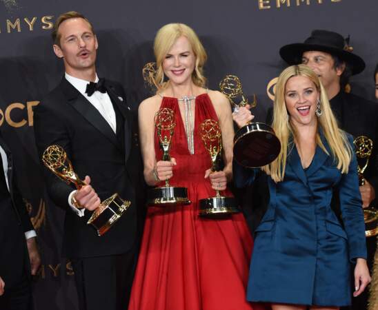 Nicole Kidman a reçu hier l'Emmy Award de la meilleure actrice dans une mini-série