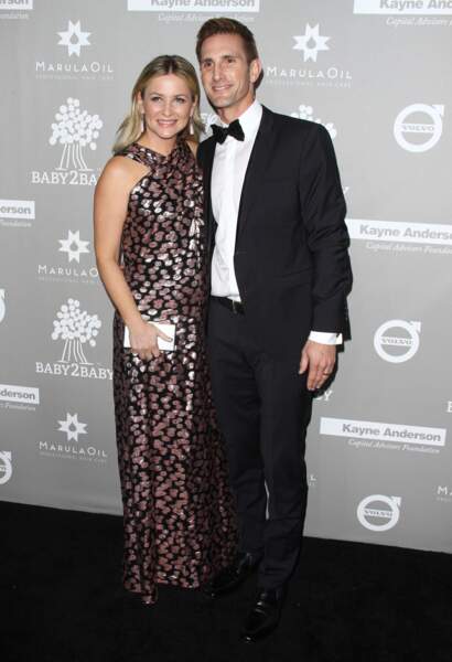 Jessica Capshaw et son mari Christopher Gavigan en 2015