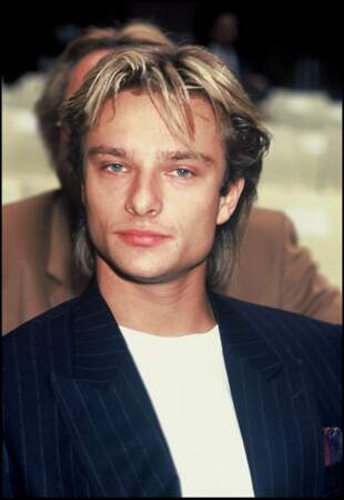 David, en 1989, porté par le succès de son single "High", en France.
