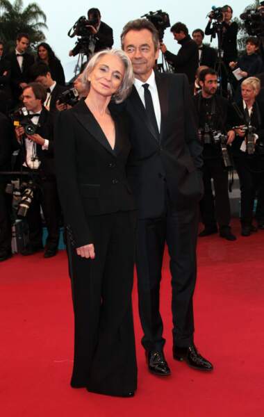 Michel Denisot et sa femme Martine Denisot, créatrice de la marque de parfums "Pour Toujours"