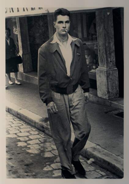 Jacques Chirac en 1955 ou 1956