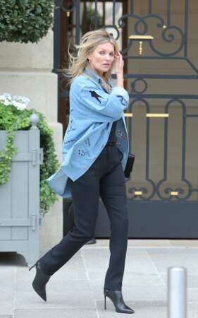 Kate Moss à Paris