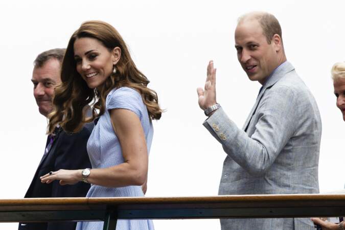 Kate Middleton et le prince William vont assister à la finale de Wimbledon