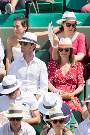 Pippa Middleton et son mari, amateurs de tennis