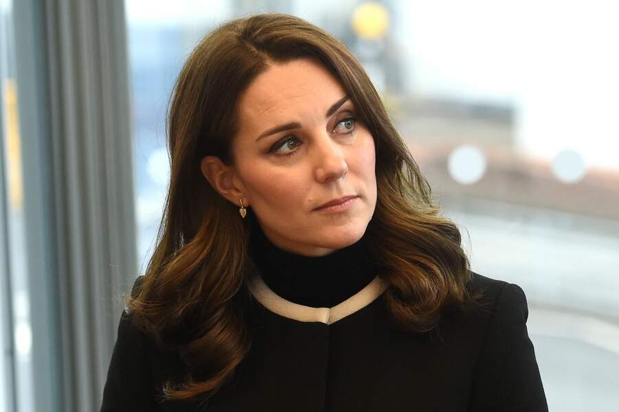 Toujours très chic, Kate Middleton porte un manteau Goat Fashion qu'elle a depuis sa seconde grossesse