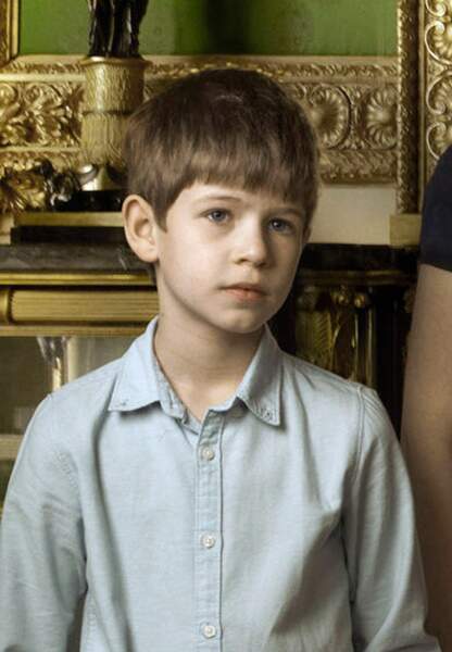 James, Vicomte Severn, 8 ans, fils du prince Edouard et de la comtesse Sophie de Wessex