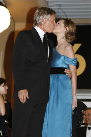 Harrison Ford et Calista Flockhart en 2008