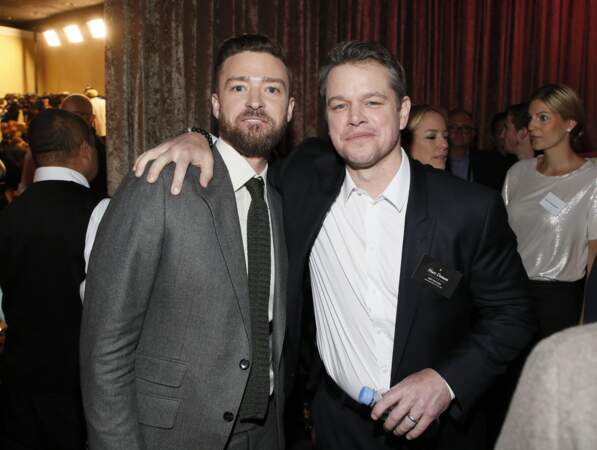 Justin Timberlake et Matt Damon