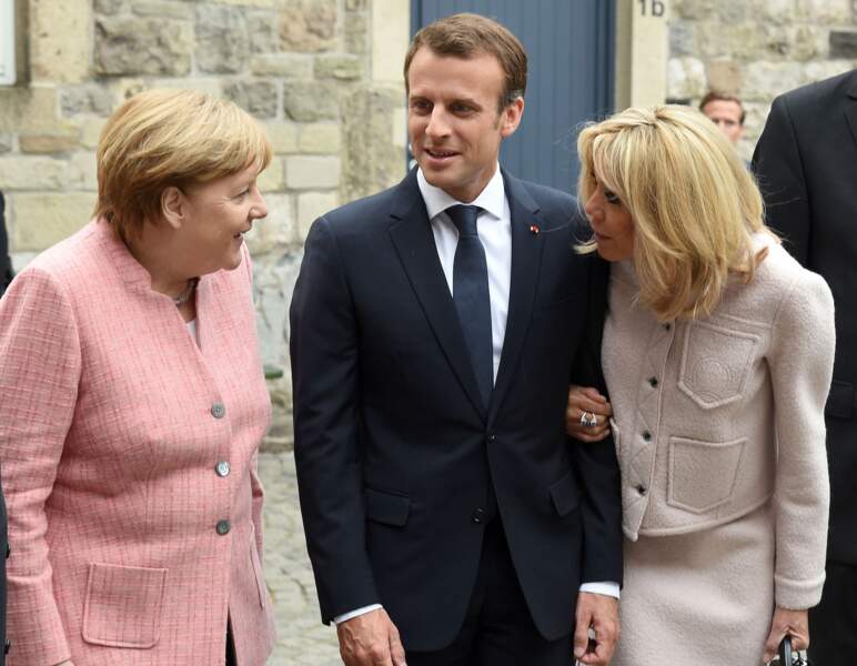 Brigitte Macron accompagne son époux à Berlin pour rencontrer Angela Merkel, le 10 mai 2018