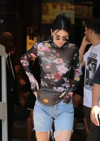 Kendall Jenner fait du shopping à New York