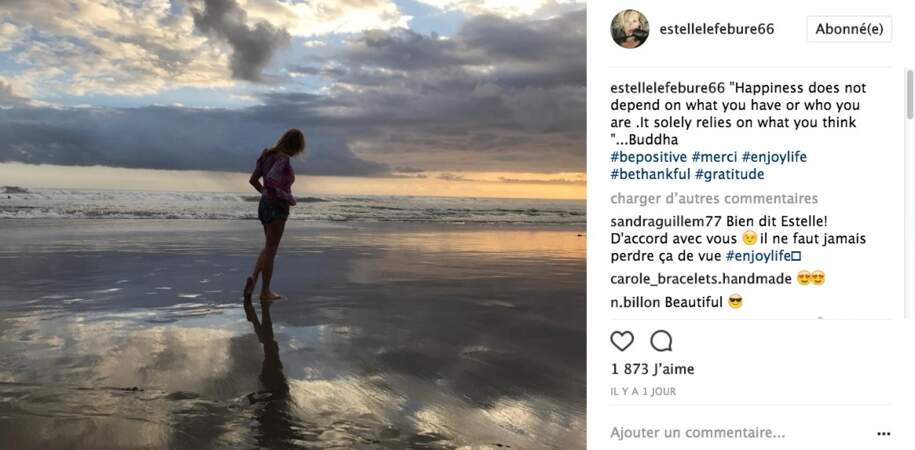 Estelle Lefébure et sa fille Ilona Smet  se sont rendues à Bali en Indonésie, comme l'été dernier. 