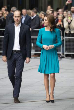 Kate Middleton près de son mari 
