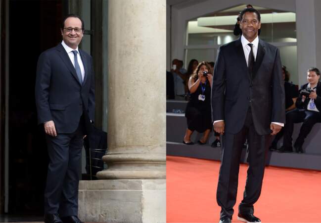 François Hollande et Denzel Washington sont nés en 1954 et ont 62 ans