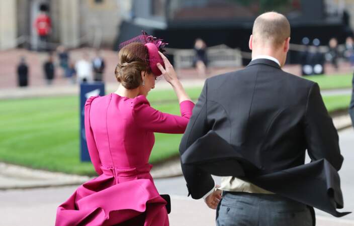 Kate Middleton en robe Alexander McQueen au mariage d'Eugenie d'York
