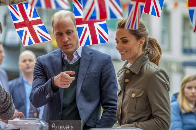 Le prince William et Kate Middleton semblaient très intéressés par la production locale de Cumbria.